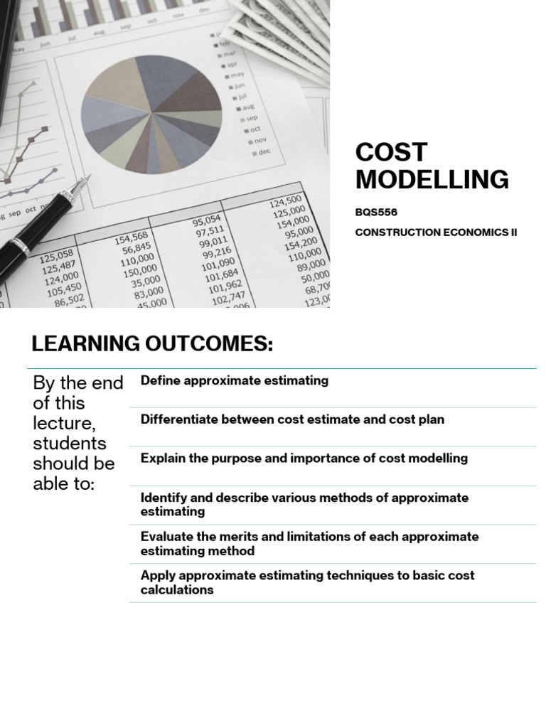 L6 Cost Modelling Part 1 - Updated For Students | PDF | Forecasting ...