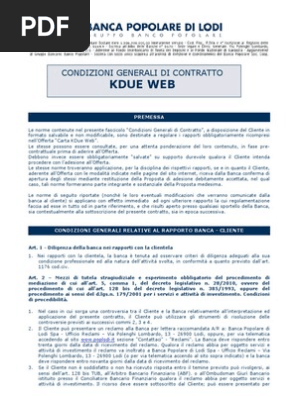 Condizioni Generali Contratto Carta K2