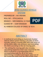 Automated Guided Vehicle by rehan 