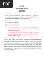 Life Skills Objective Questions & Answers | PDF | Thought | Critical ...