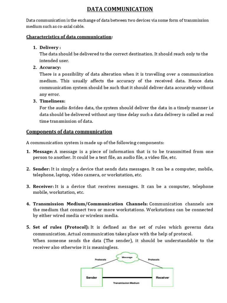 Data Communication Notes | PDF | Radio | Cellular Network