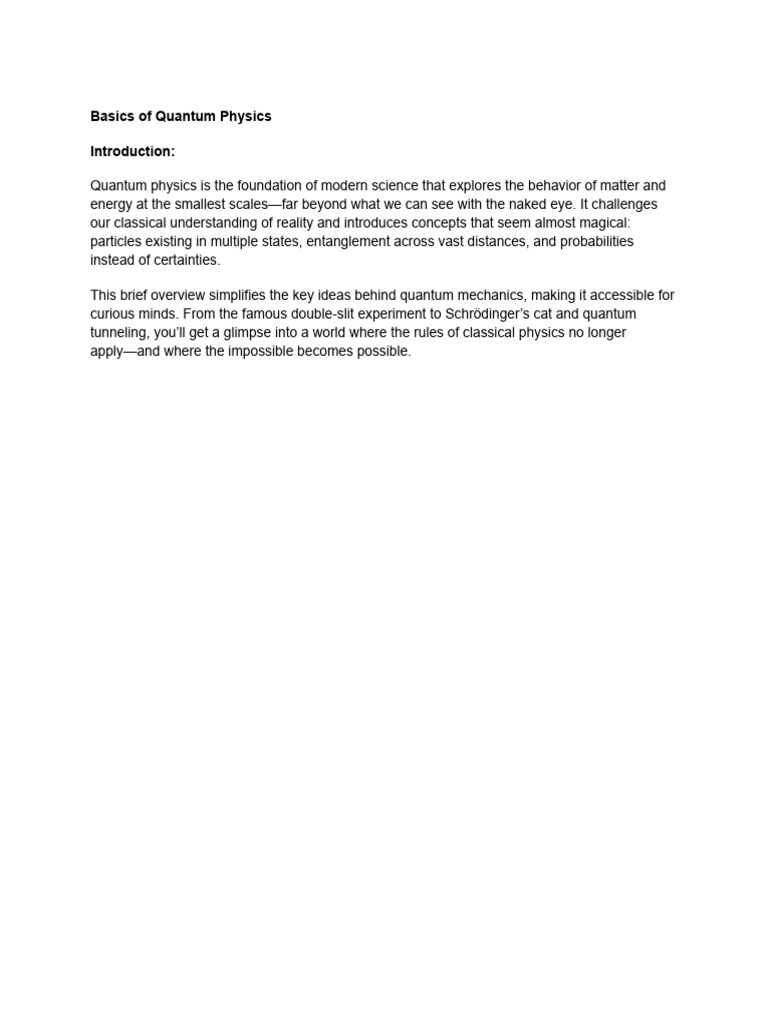 QUANTUM PHYSICS BASICS PDF visual data 5
