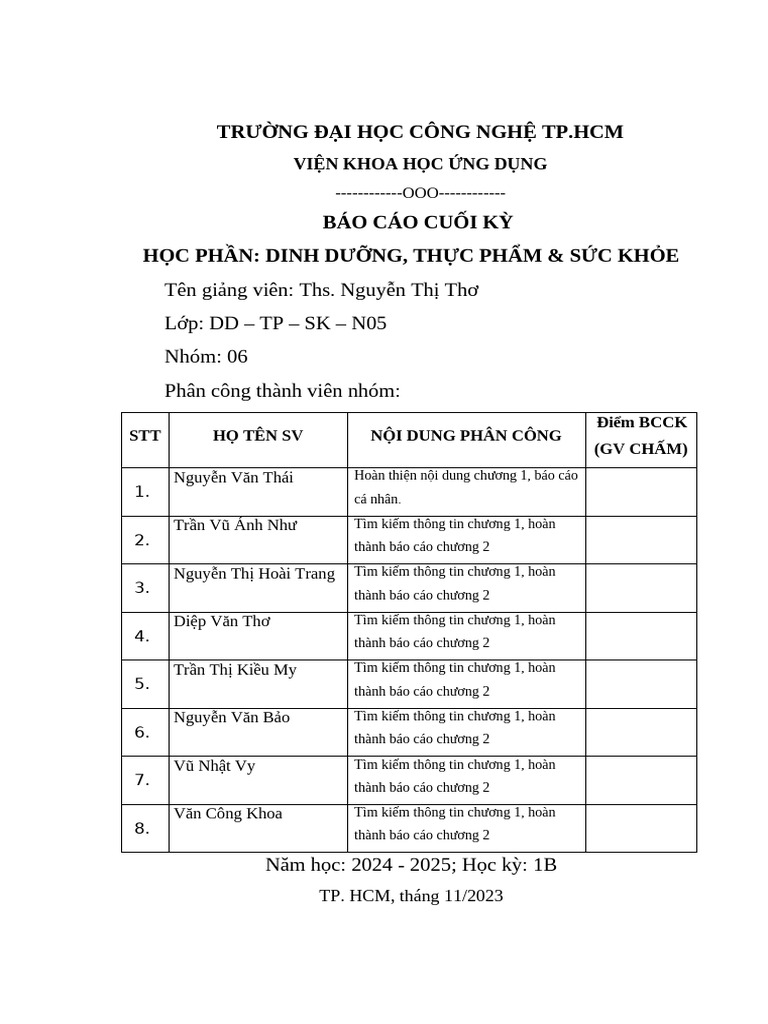 BCCK-Nhóm 6 | PDF