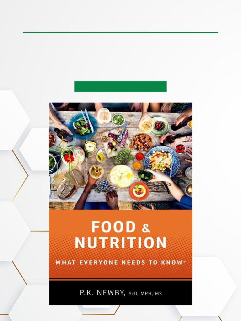 Essential Food and Nutrition Guide | PDF | Drink | Fat