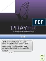 Prayer: Tommy Jeremia Kangdra