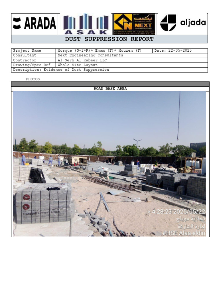 Dust Suppression Report..220525 | PDF