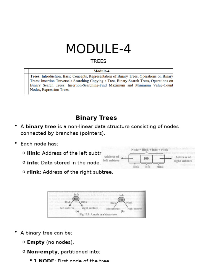 Module-4 DS | PDF | Algorithms And Data Structures | Computer Programming