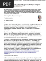 Voto obrigatório e hegemonia burguesa (2ª edição corrigida) - Ciranda