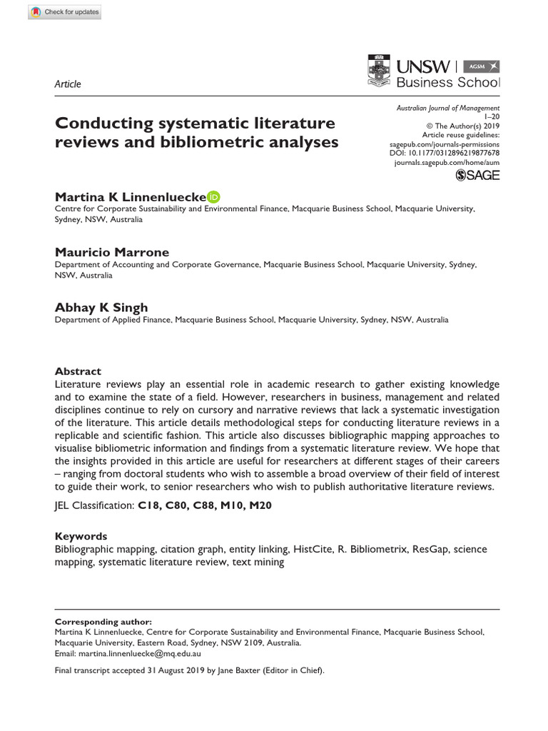 Systematic Literature Review Methods | PDF | Systematic Review | Meta ...