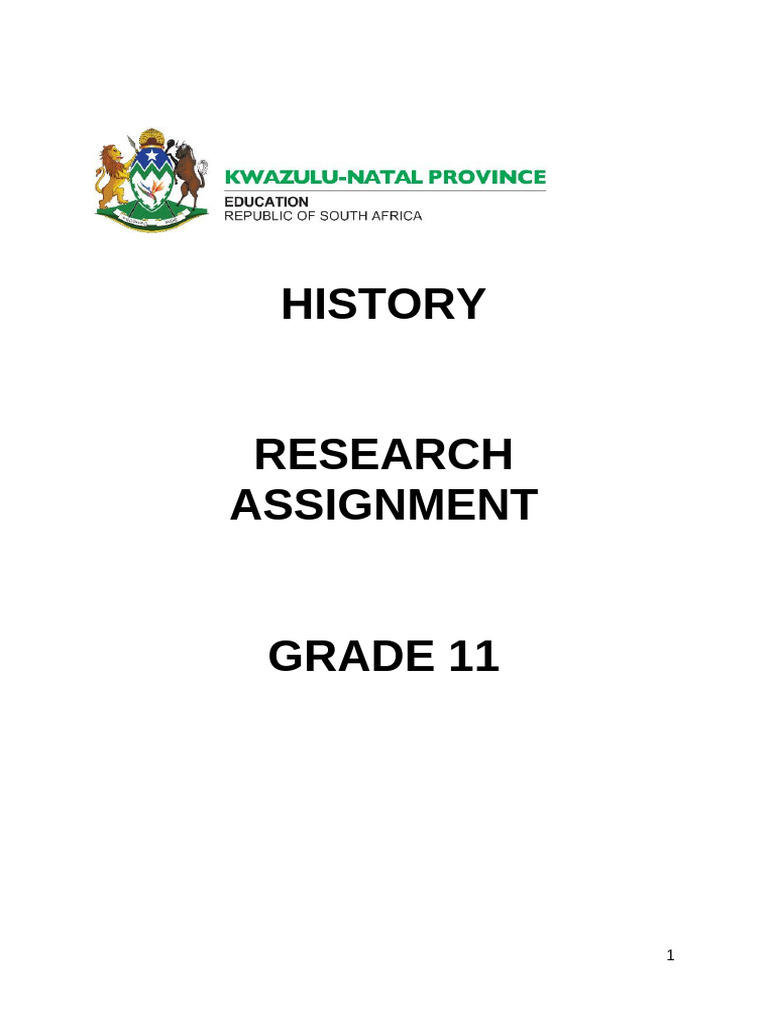 Grade 11 History Research Assignment | PDF | Eugenics | Nazi Germany