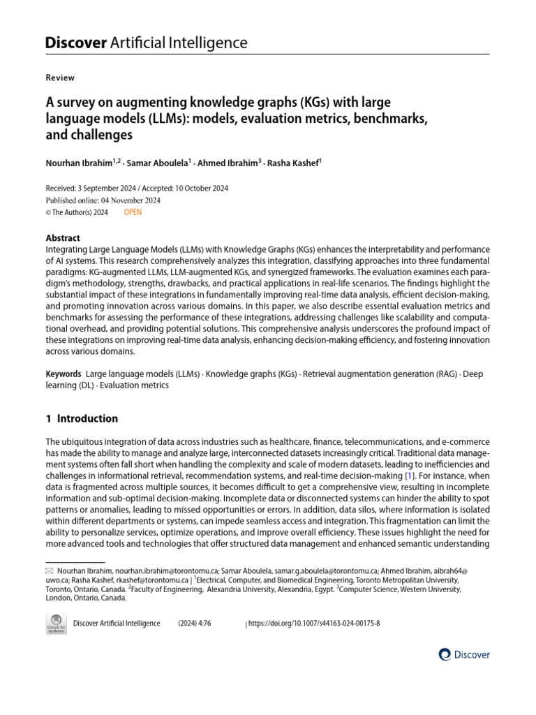 Enhancing Knowledge Graphs with LLMs | PDF | Artificial Intelligence ...