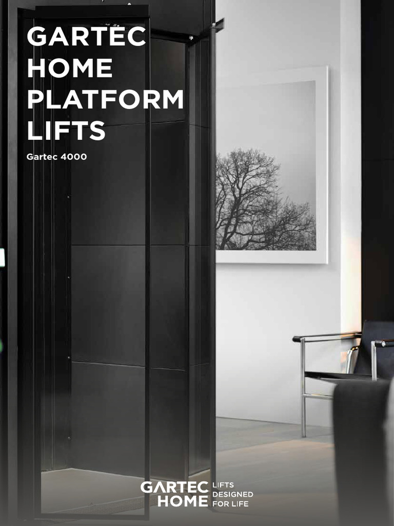 Gartec Home Platform Lift Solutions | PDF | Elevator | Door