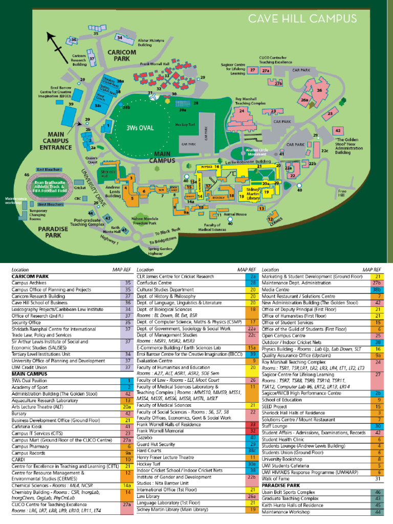 Cavehill Campus Map | PDF