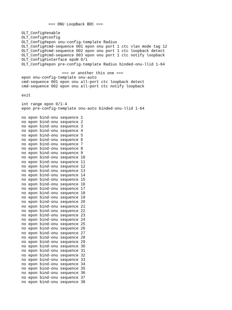Loopback BDC | PDF