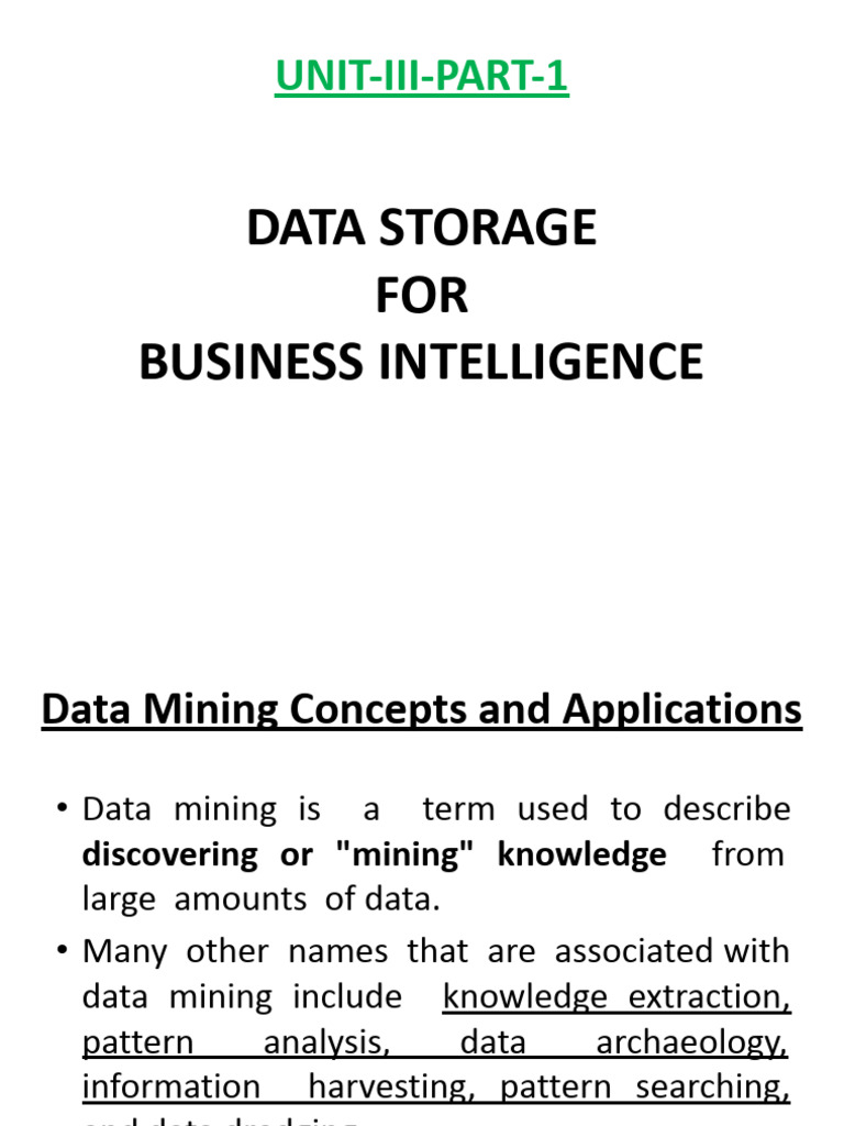 Data Mining Concepts and Applications | PDF | Cluster Analysis | Data ...