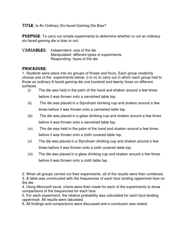 Mathematics Sba Sample Cover Page