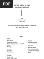 Download Daftar Menu 10 Hari by Mixil Punya CiLs SN86644993 doc pdf
