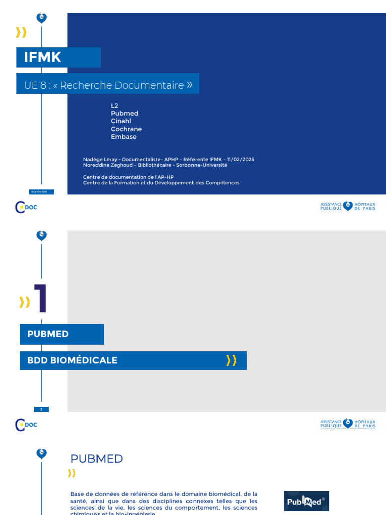 Guide de recherche sur PubMed et CINAHL | PDF | PubMed | Sciences de l ...