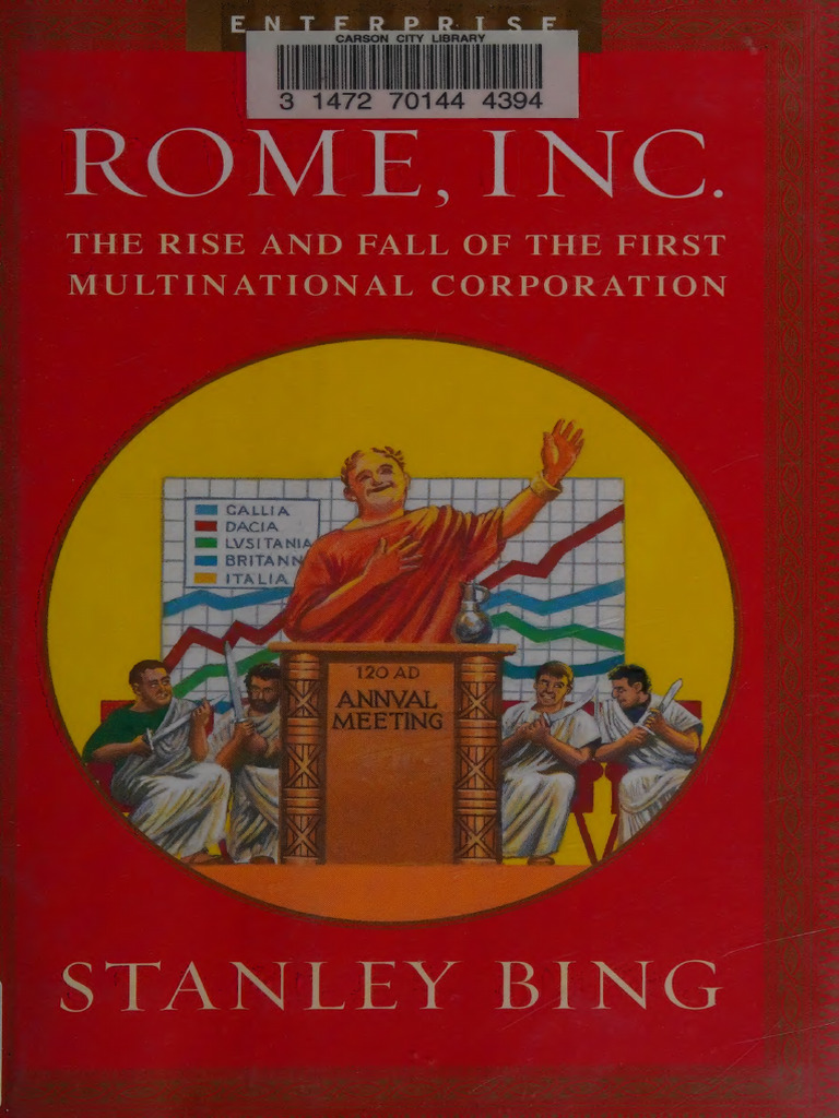 Rome, Inc.: Rise & Fall of Corporations | PDF | Romulus And Remus