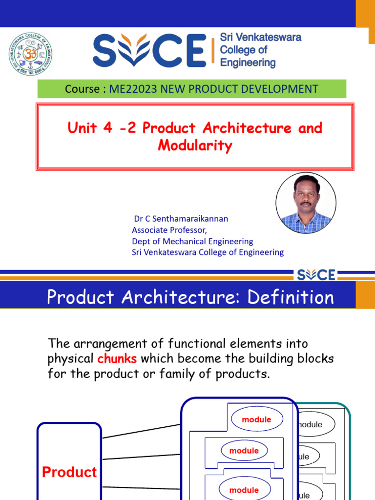 Product Architecture and Modularity Overview | PDF | Modular ...