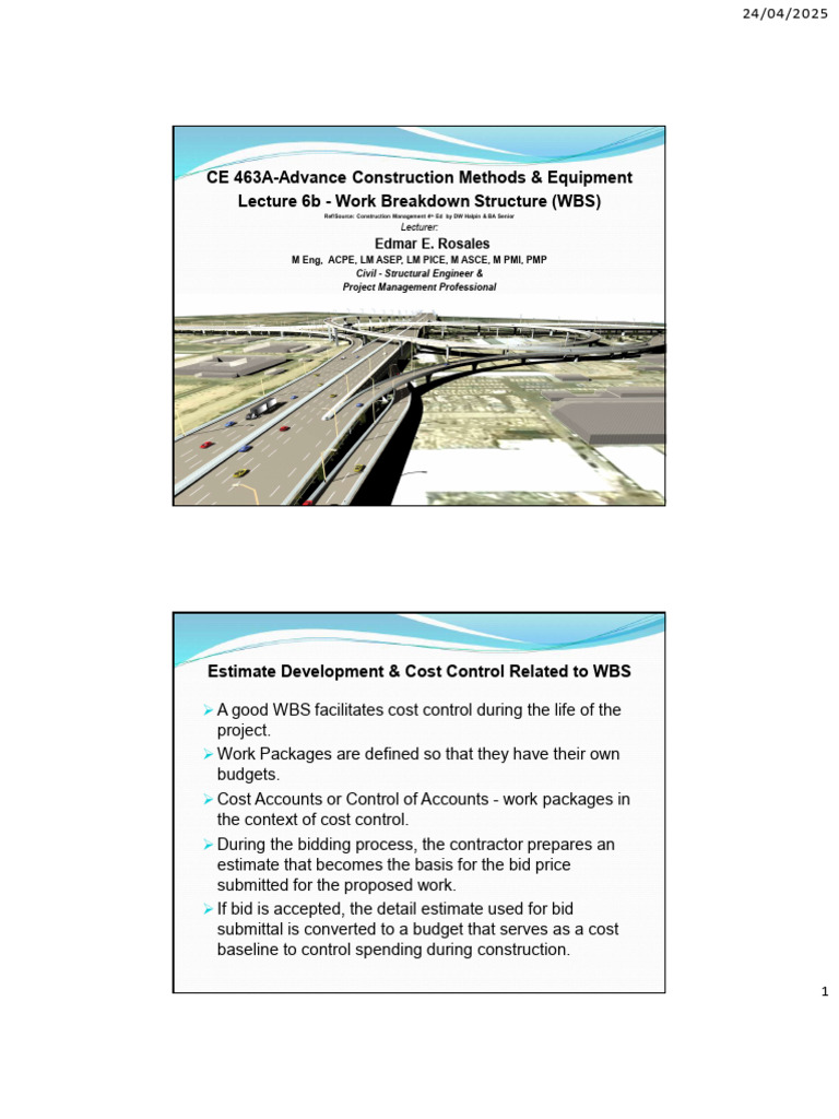 6.2 Module 6c Project Planning WBS | PDF | Cost Accounting | Business