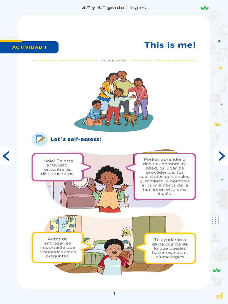 Actividades de inglés para niños | PDF