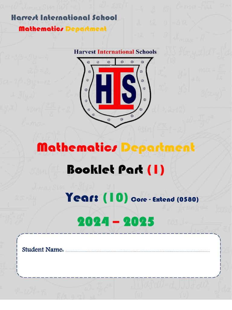 Part 1 Year 10 | PDF