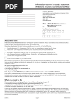 CF83 Form: National Insurance Abroad | PDF | Debit Card | Economies