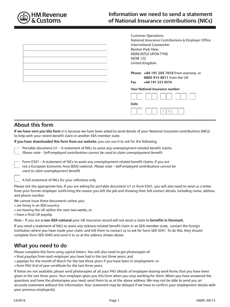 Request for Portable Document U1 | PDF | Payments | Labor