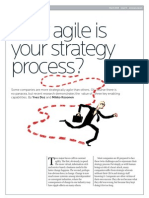 How Agile Is Your Strategy Process