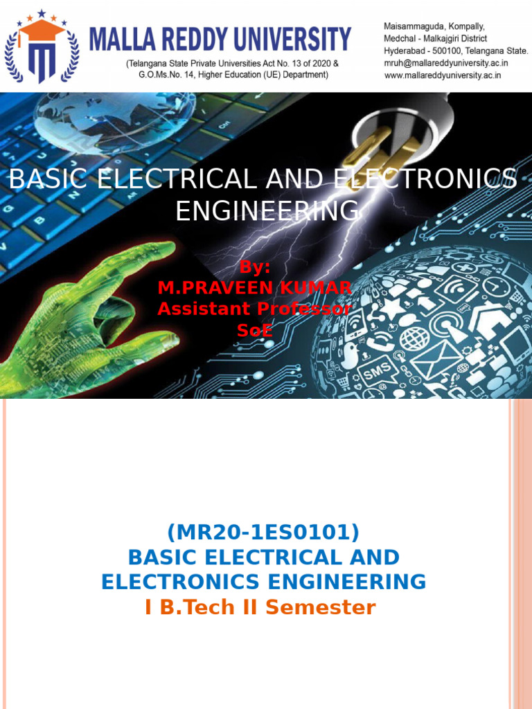 BEEE UNIT-III Beee Electronics Engineeri | PDF | Electromagnetic ...