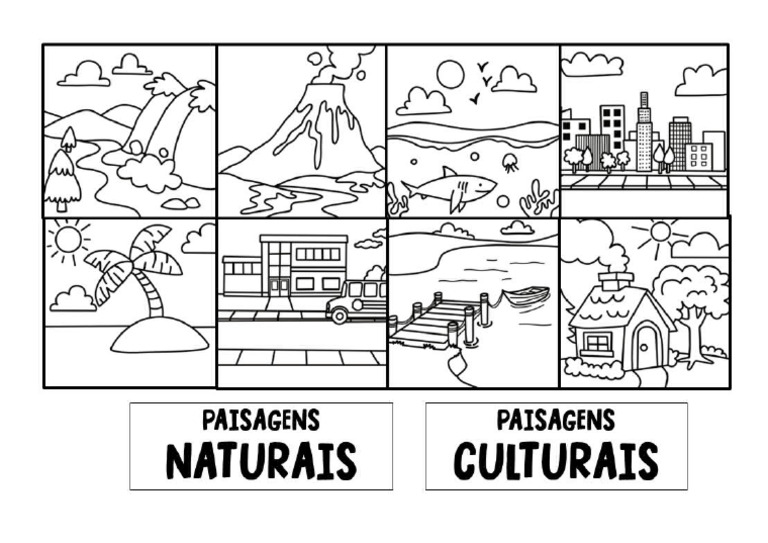 GEOGRAFIA - PAISAGEM NATURAL E CULTURAL | PDF