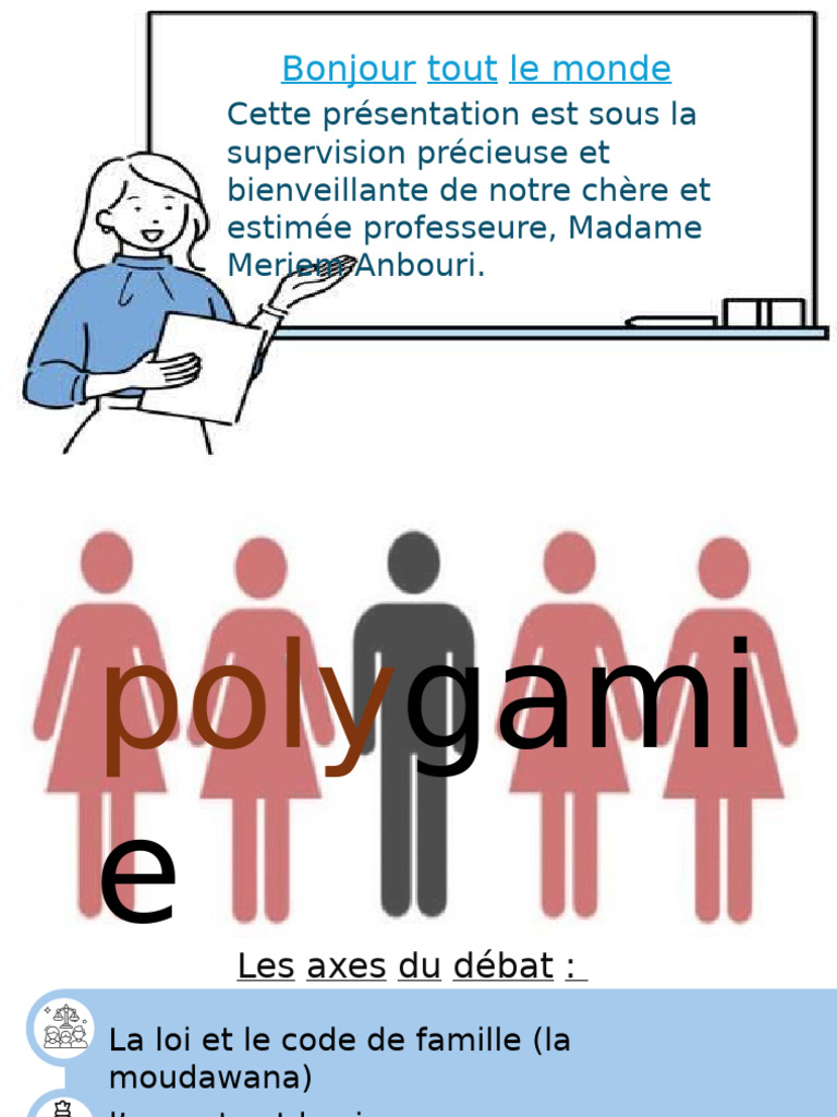 Débat sur la polygamie et la loi | PDF