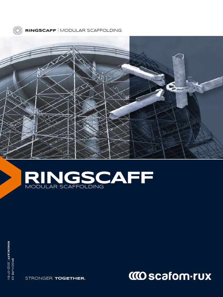 RINGSCAFF Modular Scaffolding Brochure 2022 | PDF | Scaffolding