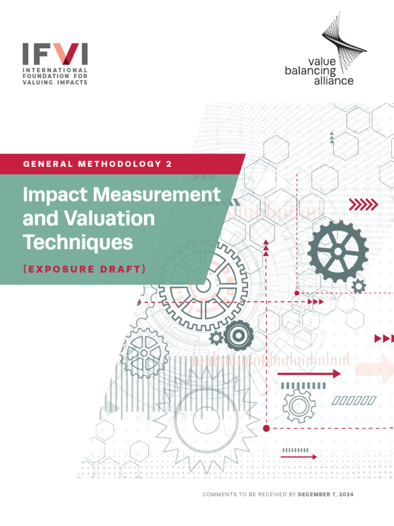Impact Measurement Methodology Draft | PDF | Methodology | Life Cycle ...