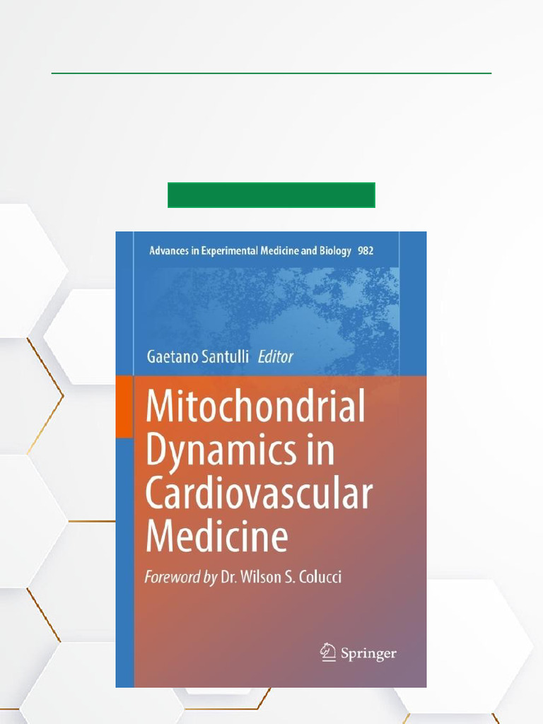 Mitochondrial Insights in Cardiovascular Health | PDF | Mitochondrion ...