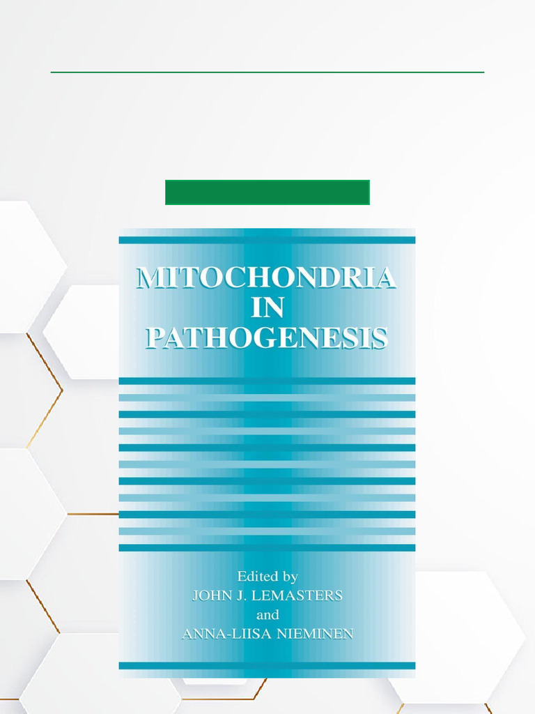 Mitochondria in Pathogenesis eBook Download | PDF | Mitochondrion ...