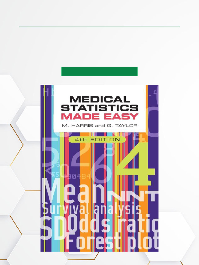 Medical Statistics Made Easy - 4th Edition Digital DOCX Download | PDF ...