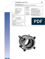 Unión universal AVK 16 bar tuberías