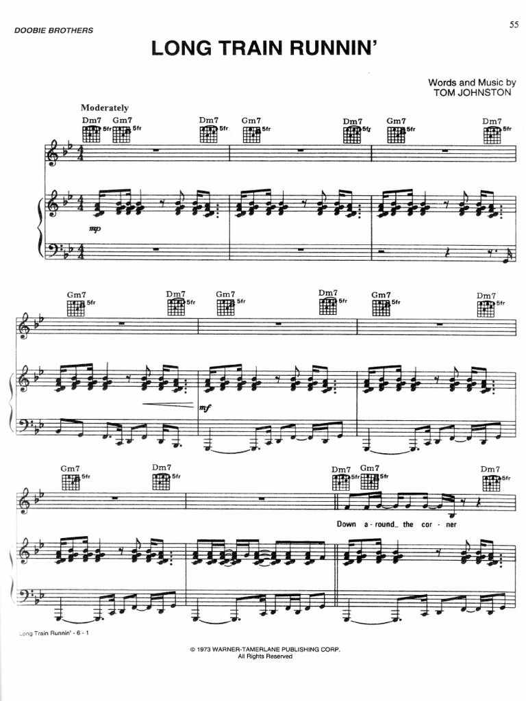 Doobie Brothers - Long Train Running | PDF