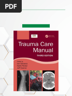 Manual of DSTC | PDF | Blood Transfusion | Major Trauma