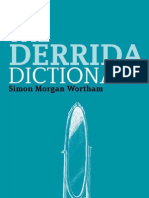 Derrida Dictionary Continuum Philosophy Dictionaries