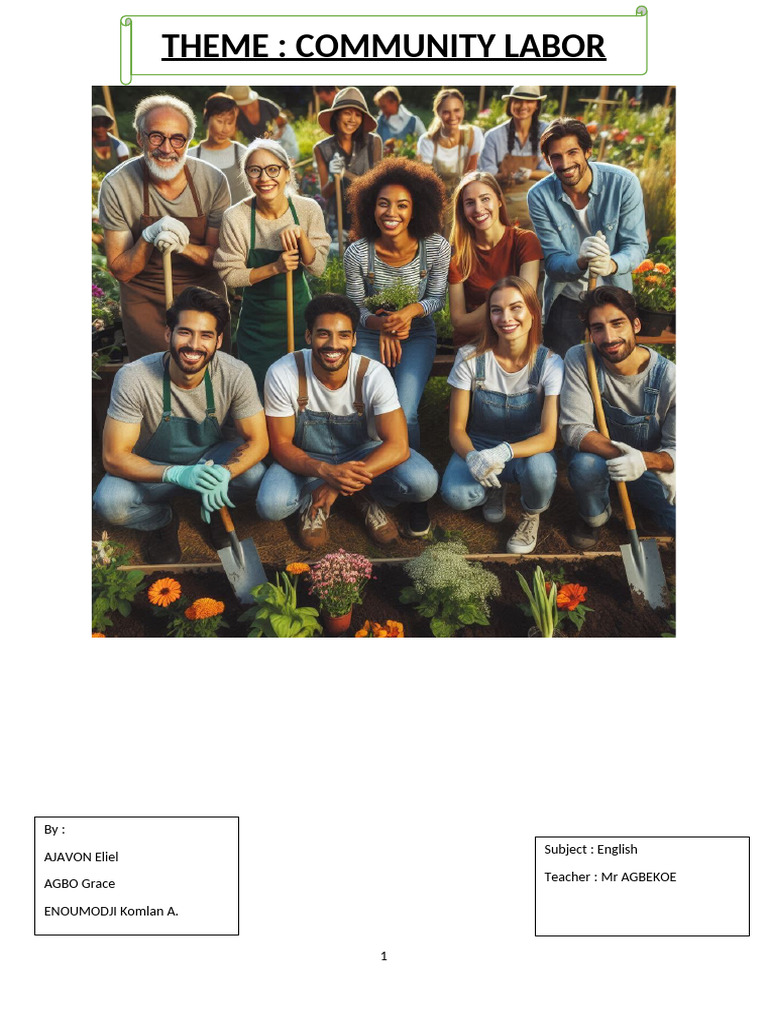 Community Labor Empowerment Defined | PDF | Empowerment | Community