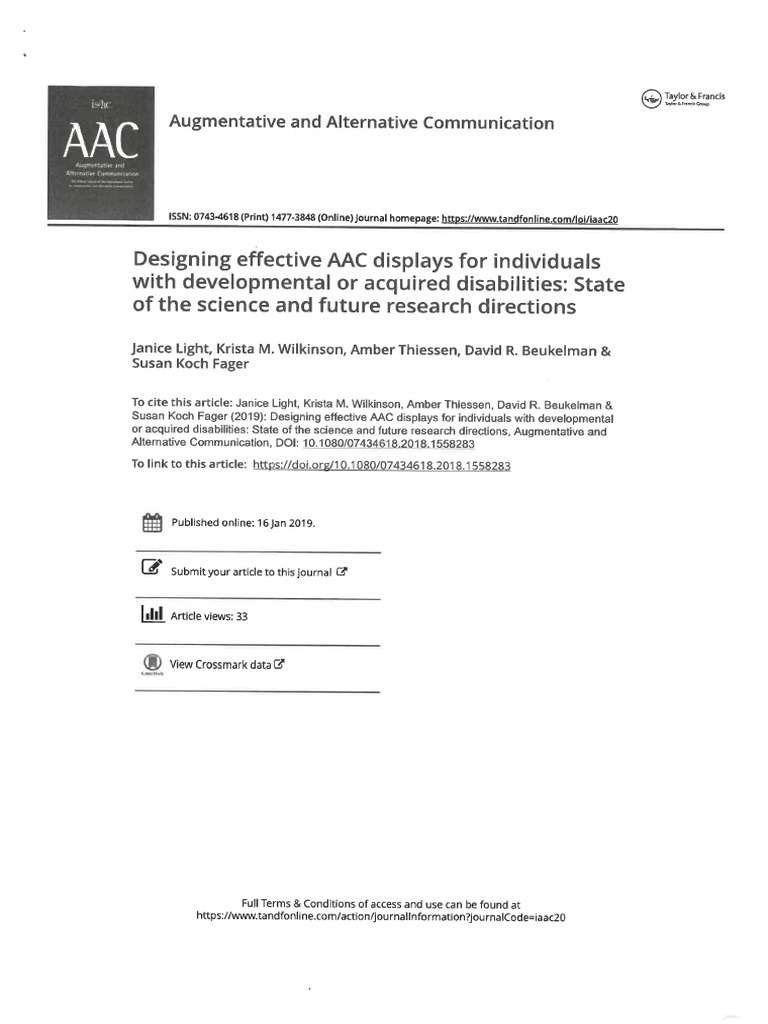 Light Et AA, Aac Displays | PDF
