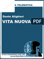 Vita Nuova - Dante Alighieri