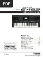 Yamaha Psr-E313 Ypt310 | PDF