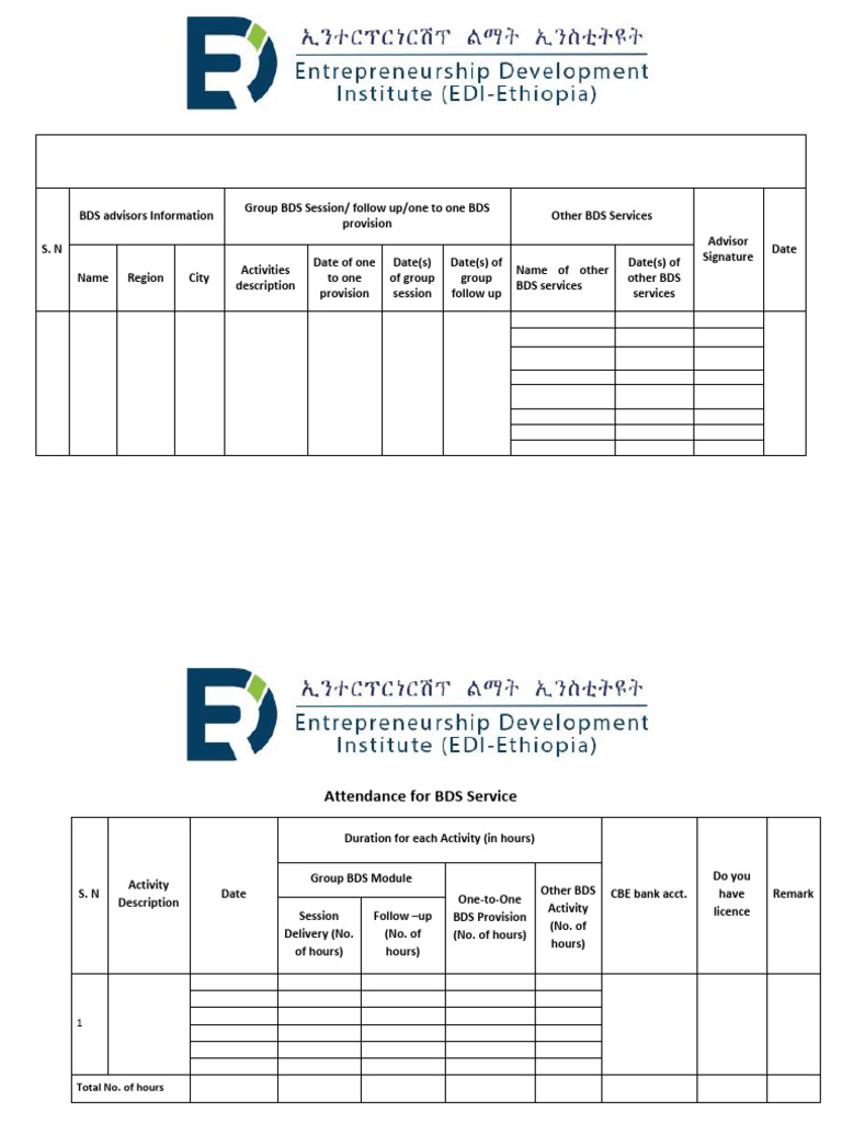 March 2025 BDS Report and Attendance | PDF