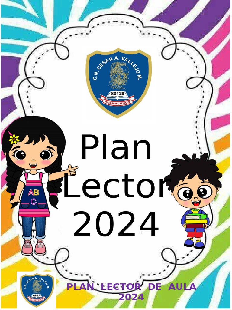 Plan Lector 2024 para Primer Grado | PDF | Salón de clases | Información