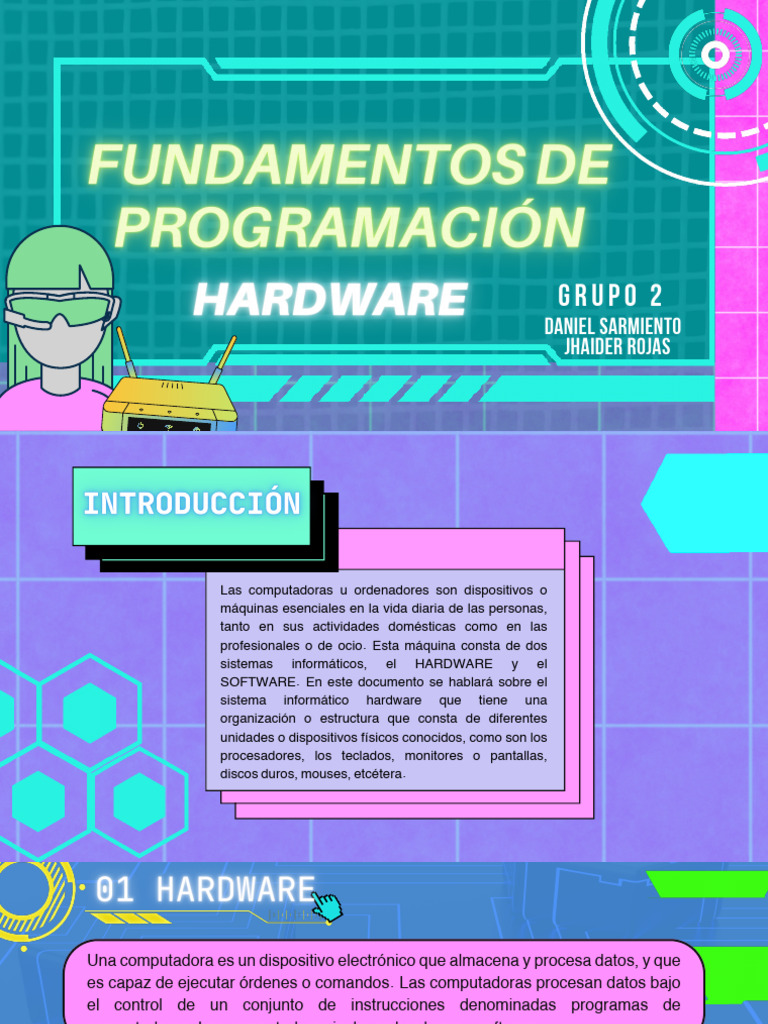 Componentes del Hardware de Computadoras | PDF | Hardware de la ...