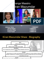 Ms Kiran Mazumdar Shaw: Change Maestro